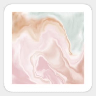 Fluid Marble Boho Sticker